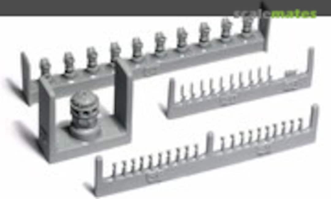 Airplane engine M-25 1:72