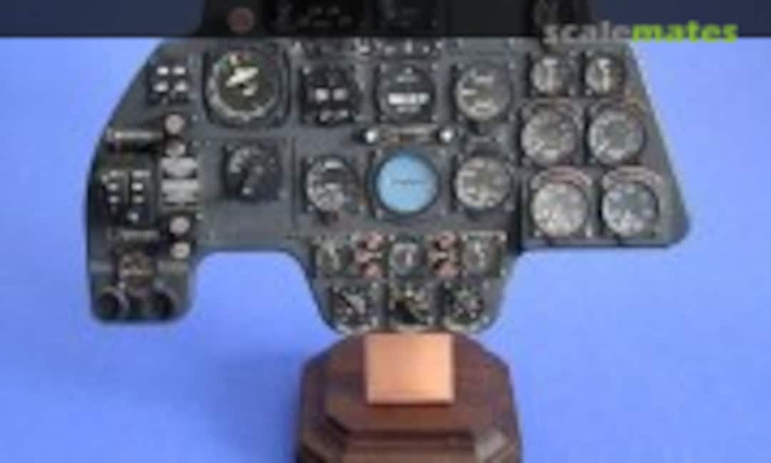 Messerschmitt Bf 110 C Instrumentpanel 1:4