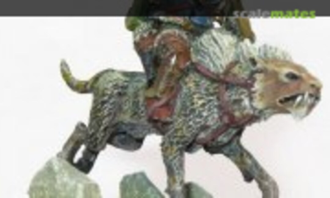 Herr der Ringe: Warg Reiter 28mm