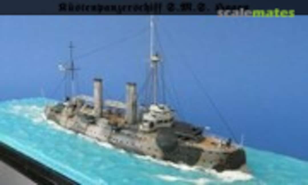 Deutsches Küstenpanzerschiff SMS Hagen 1:700