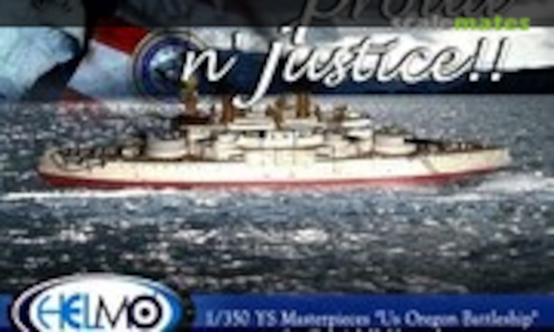USS Oregon (BB-3) 1:350
