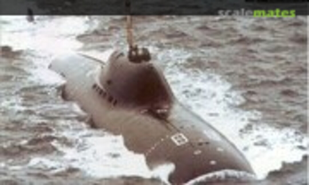 Soviet submarine project 705K Lira 1:350
