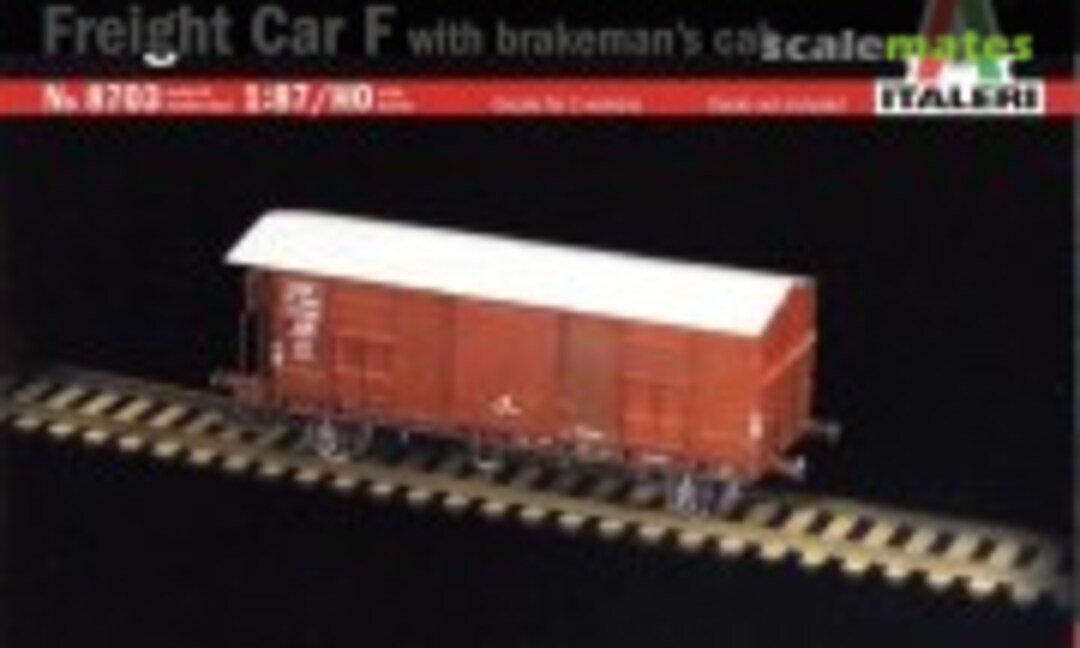 Gedeckter Güterwagen Type F 1:87