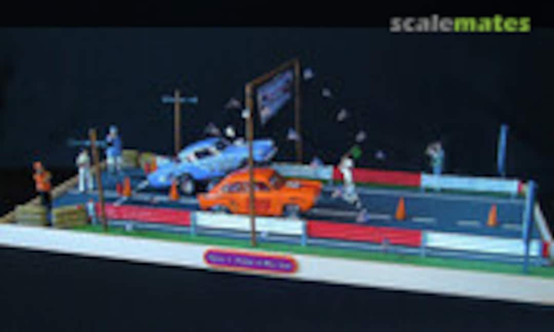 Dragster-Diorama 1:25