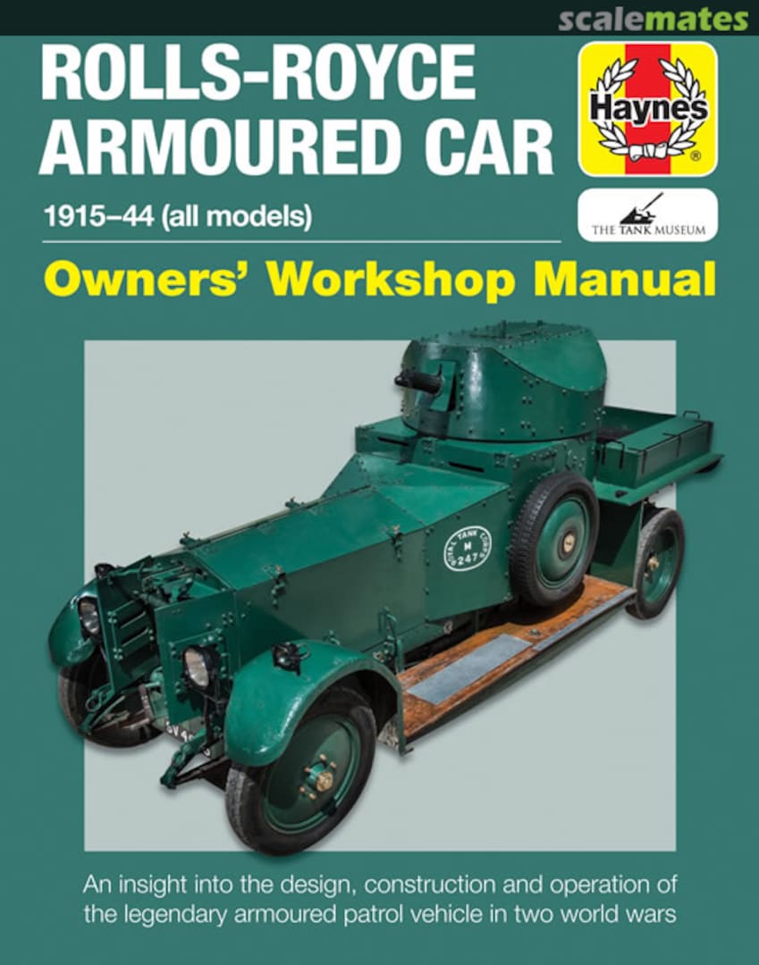 Cover Rolls-Royce Armoured Car  Haynes