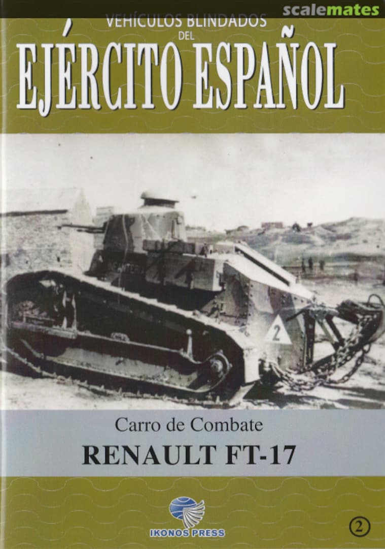 Cover Carro de Combate Renault FT-17 2 IKONOS PRESS