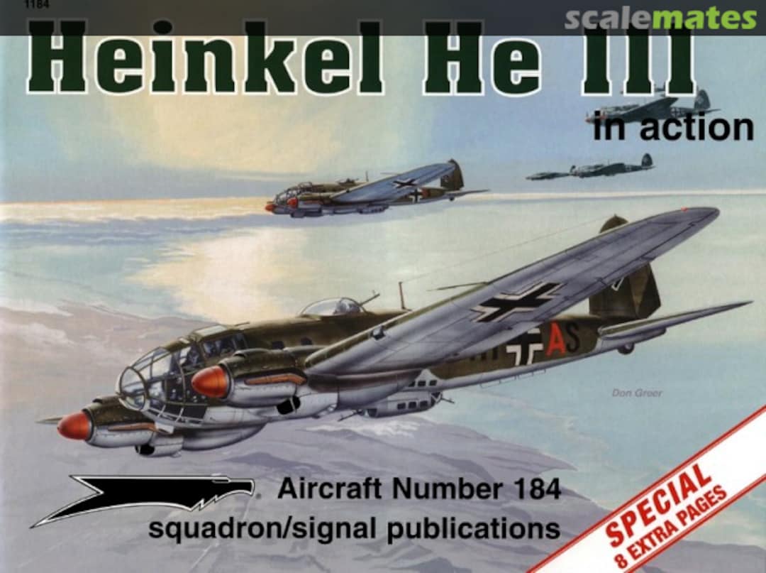 Cover Heinkel He 111 1184 Squadron/Signal Publications Cover Heinkel He 111 1184 Squadron/Signal Publications