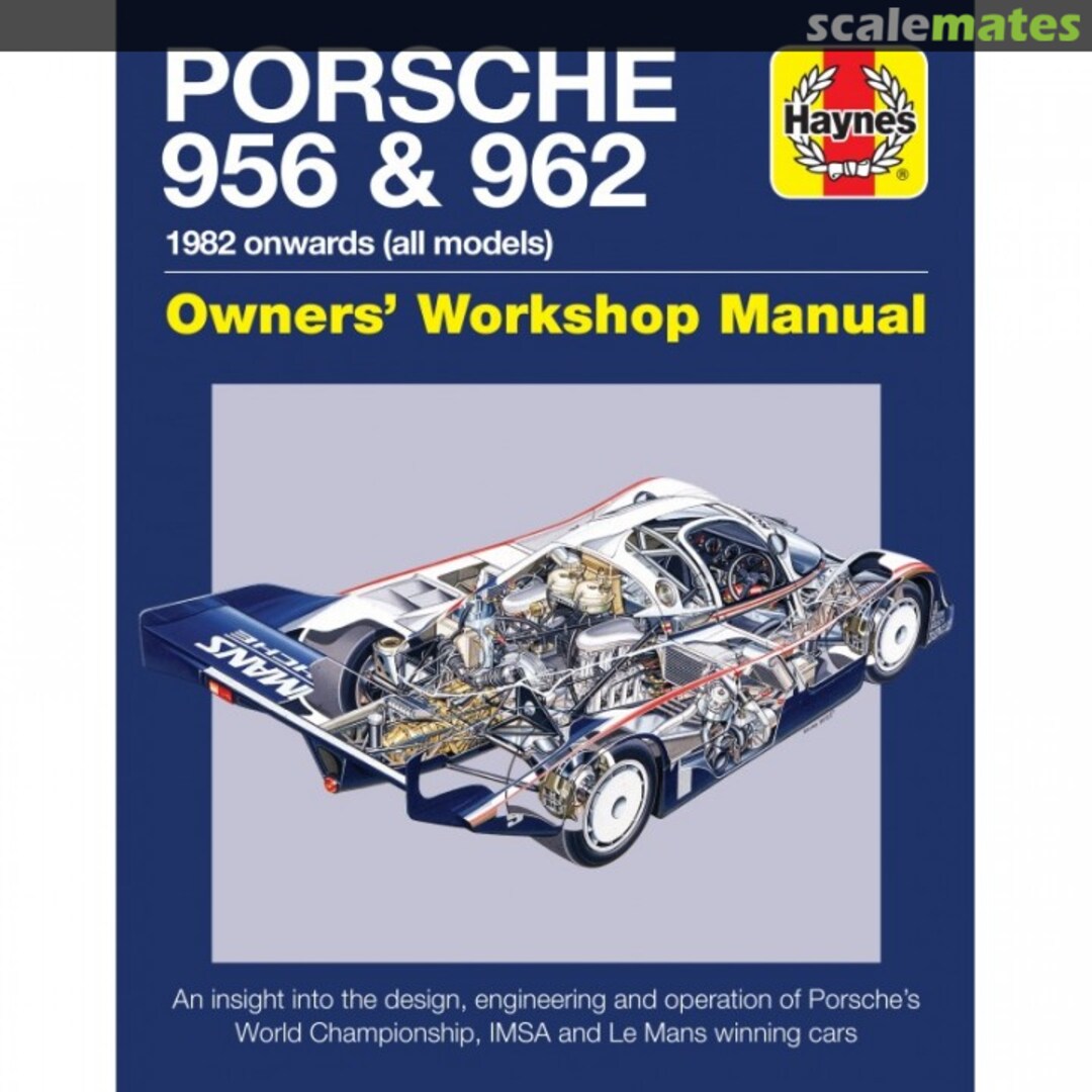 Cover Porsche 956 & 962 Haynes Cover Porsche 956 & 962 Haynes