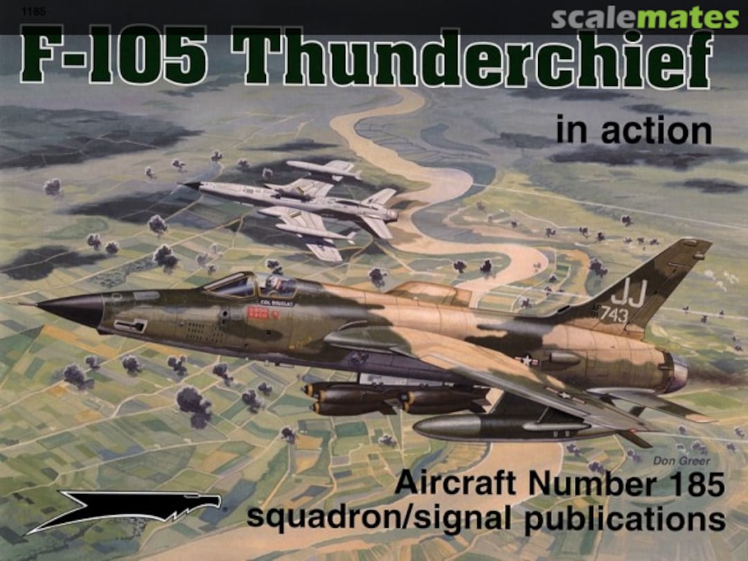 Cover F-105 Thunderchief 1185 Squadron/Signal Publications