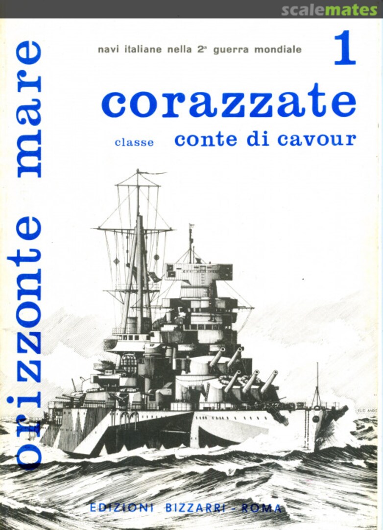 Cover Corazzate classe Conte di Cavour 1 Edizioni dell’Ateneo & Bizzarri Cover Corazzate classe Conte di Cavour 1 Edizioni dell’Ateneo & Bizzarri
