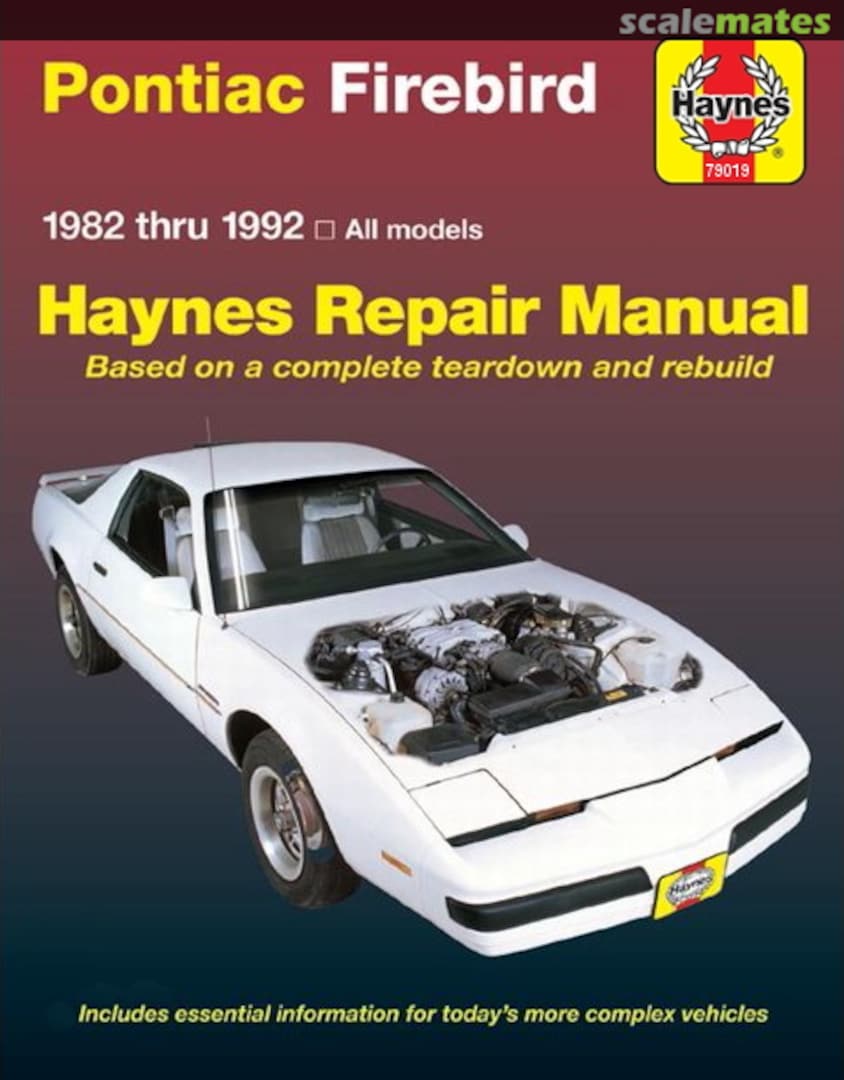 Cover Pontiac Firebird Haynes Repair Manual Haynes Cover Pontiac Firebird Haynes Repair Manual Haynes