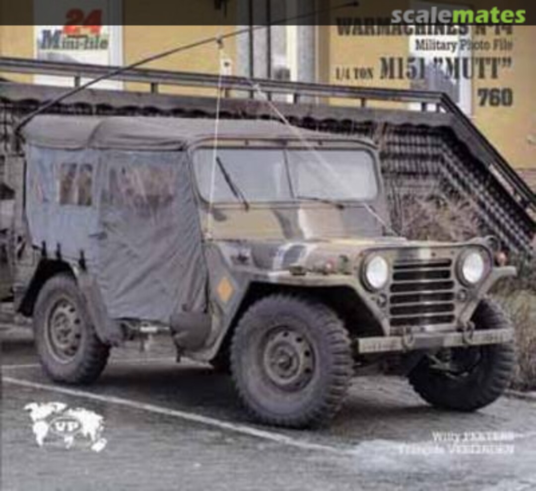 Cover 1/4 Ton M151 Mutt 14 | 760 Verlinden Publications Cover 1/4 Ton M151 Mutt 14 | 760 Verlinden Publications