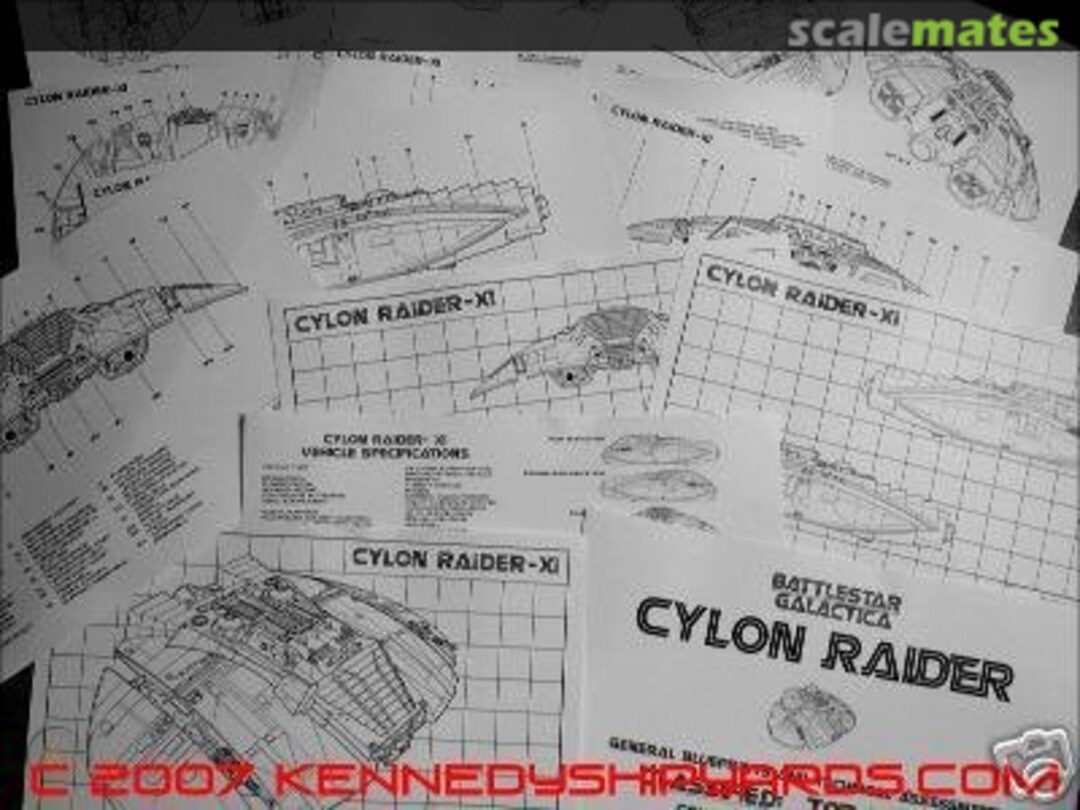 Cover Cylon Raider Blueprints Kennedy Shipyards Cover Cylon Raider Blueprints Kennedy Shipyards