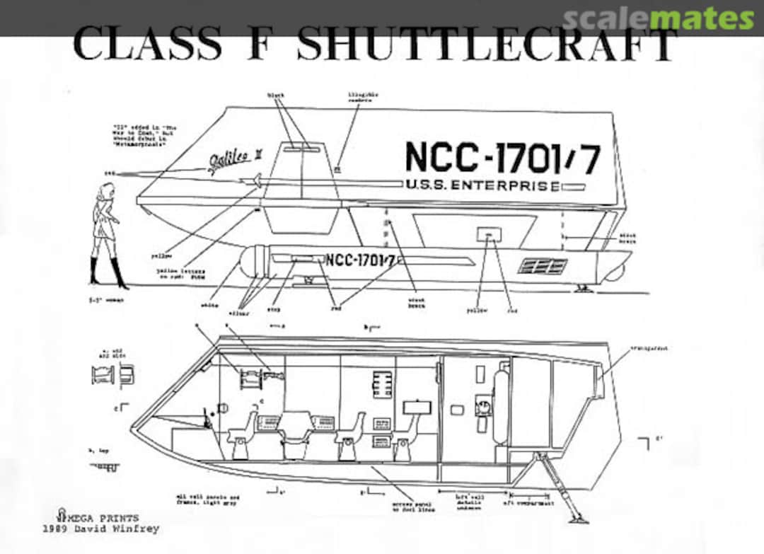 Cover Class F Shuttlecraft Blueprints Omega Prints Cover Class F Shuttlecraft Blueprints Omega Prints