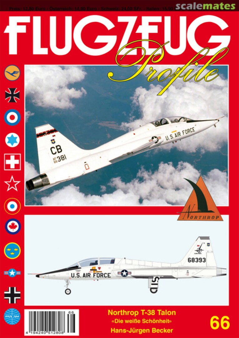Cover Northrop T-38 Talon 66 UNITEC-Medienvertrieb Cover Northrop T-38 Talon 66 UNITEC-Medienvertrieb