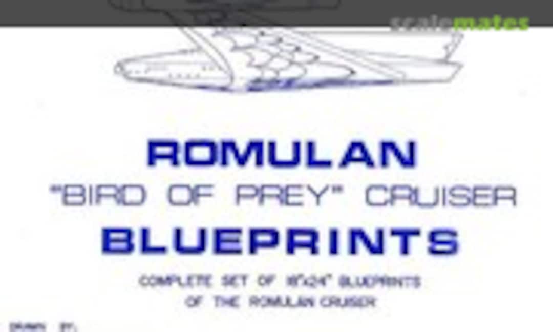 Romulan "Bird of Prey" Cruiser Blueprints (Galactic Designs and Productions )