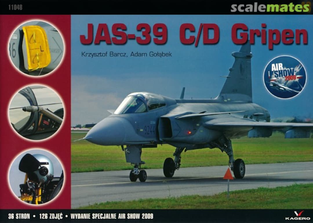 Cover JAS-39 C/D Gripen 11048 Kagero Cover JAS-39 C/D Gripen 11048 Kagero