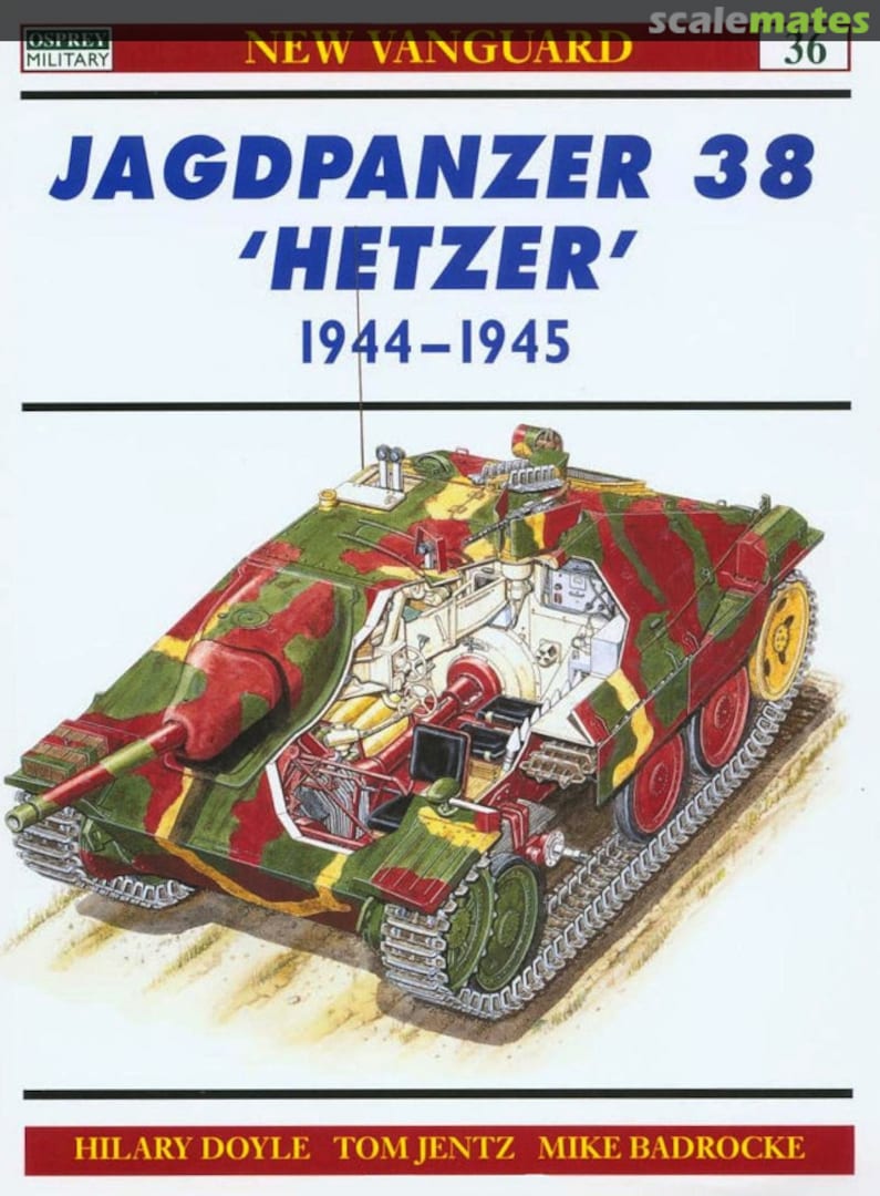 Cover Jagdpanzer 38 'Hetzer' 1944-1945 36 Osprey Publications Cover Jagdpanzer 38 'Hetzer' 1944-1945 36 Osprey Publications