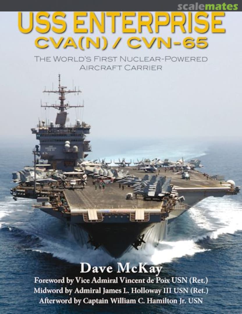 Cover USS Enterprise CVA(N/CVN-65  Willsonscott Publishing