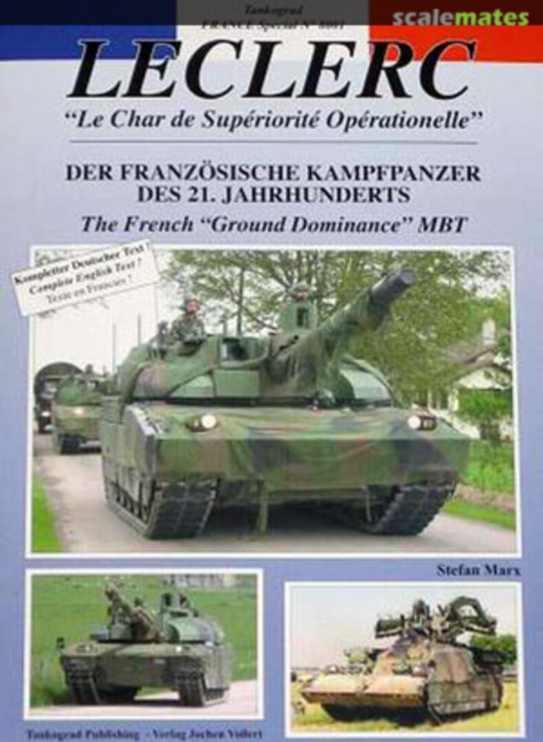 Cover LECLERC 8001 Tankograd Publishing Cover LECLERC 8001 Tankograd Publishing