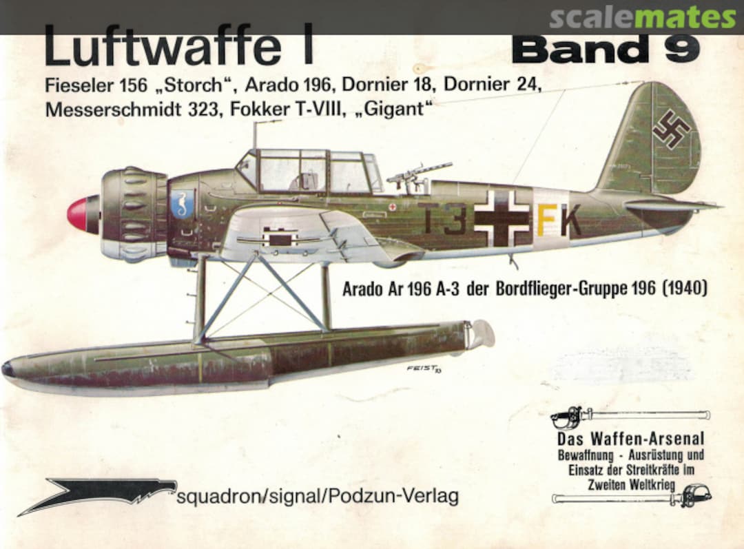Cover Luftwaffe I 9 Podzun-Pallas-Verlag Cover Luftwaffe I 9 Podzun-Pallas-Verlag