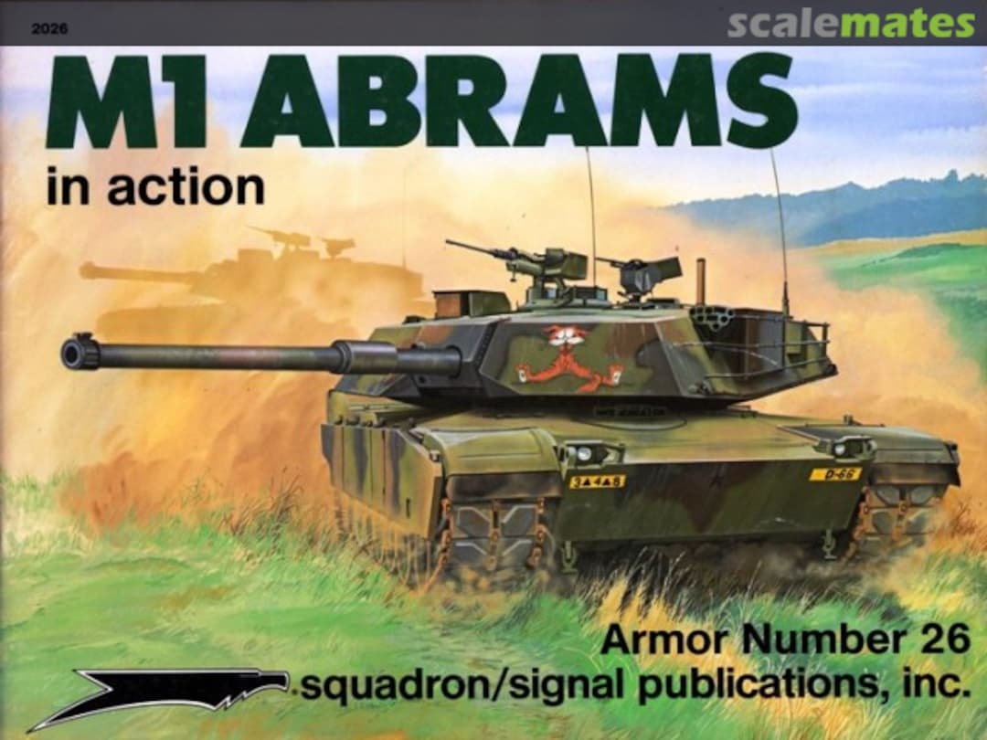 Cover M1 Abrams 2026 Squadron/Signal Publications