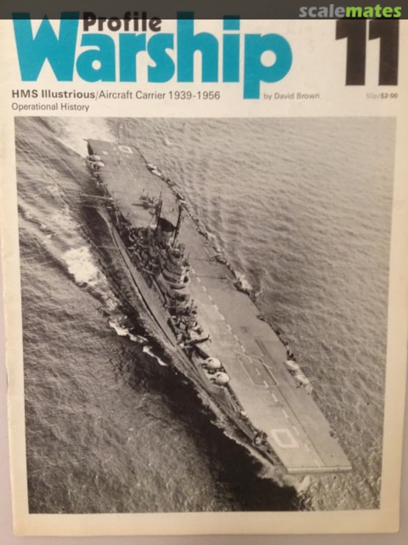 Cover HMS Illustrious 11 Profile Publications