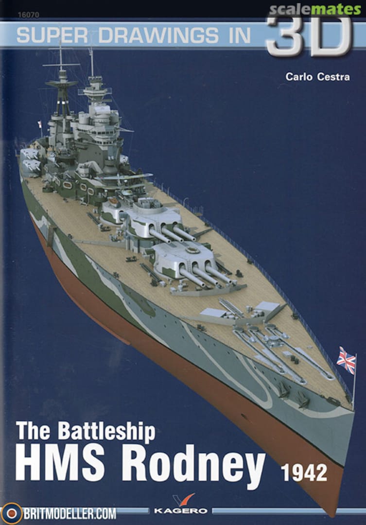 Cover The Battleship HMS Rodney 16070 Kagero Cover The Battleship HMS Rodney 16070 Kagero