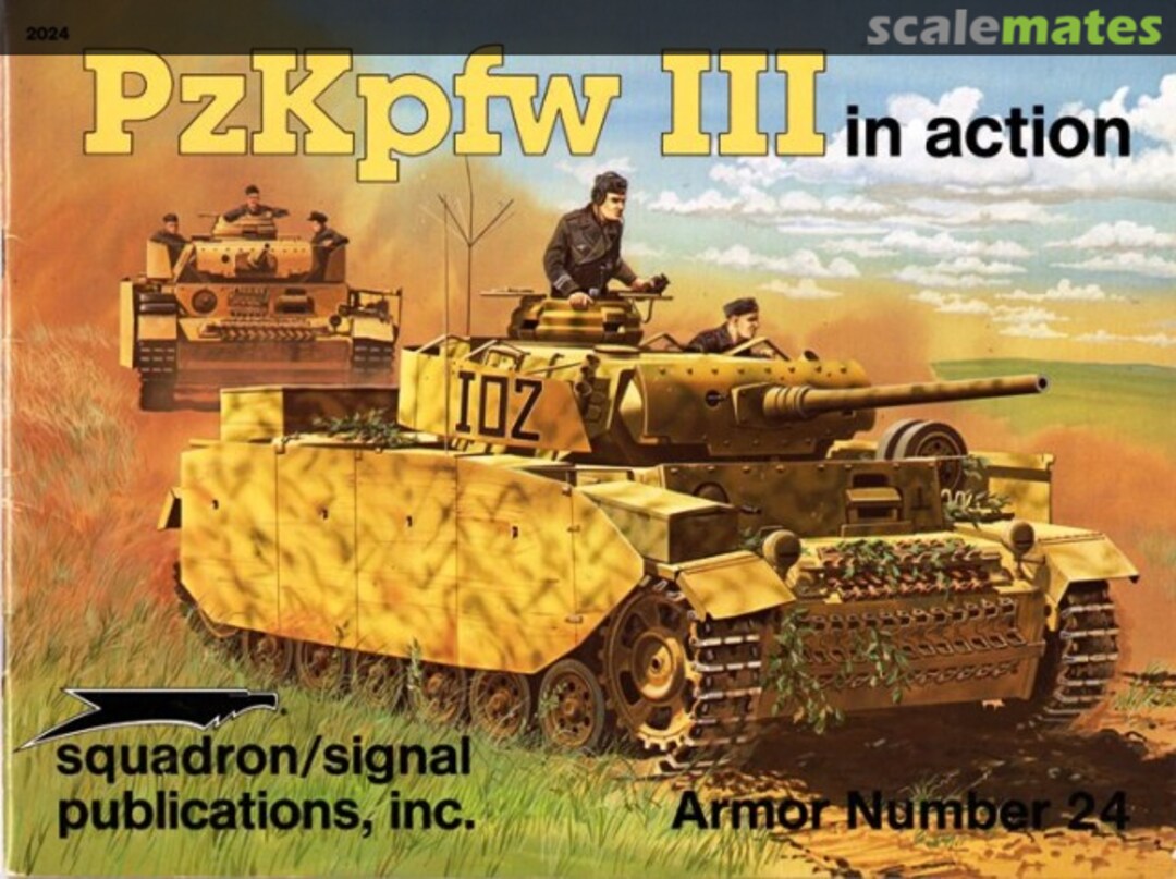 Cover PzKpfw III 2024 Squadron/Signal Publications