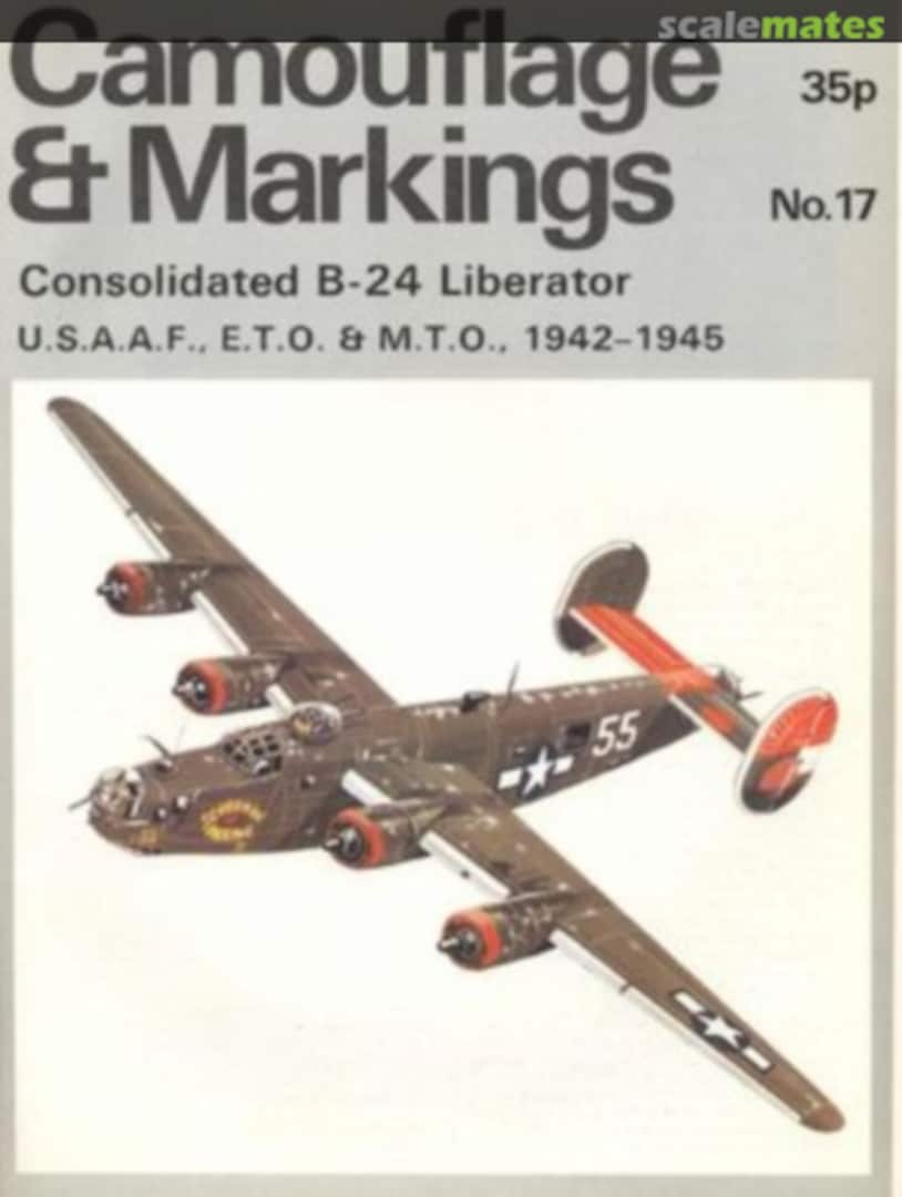 Cover Consolidated B-24 Liberator 17 Ducimus Books Limited