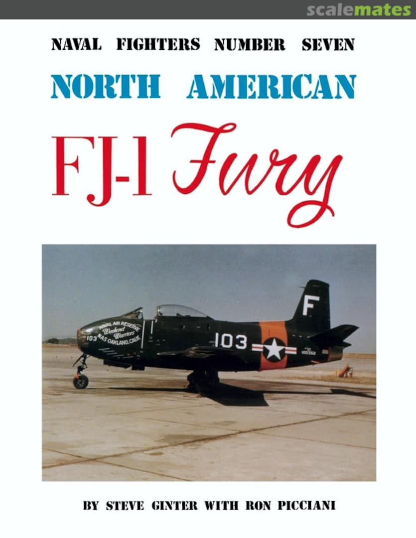 Cover North American FJ-1 Fury 7 Ginter Books