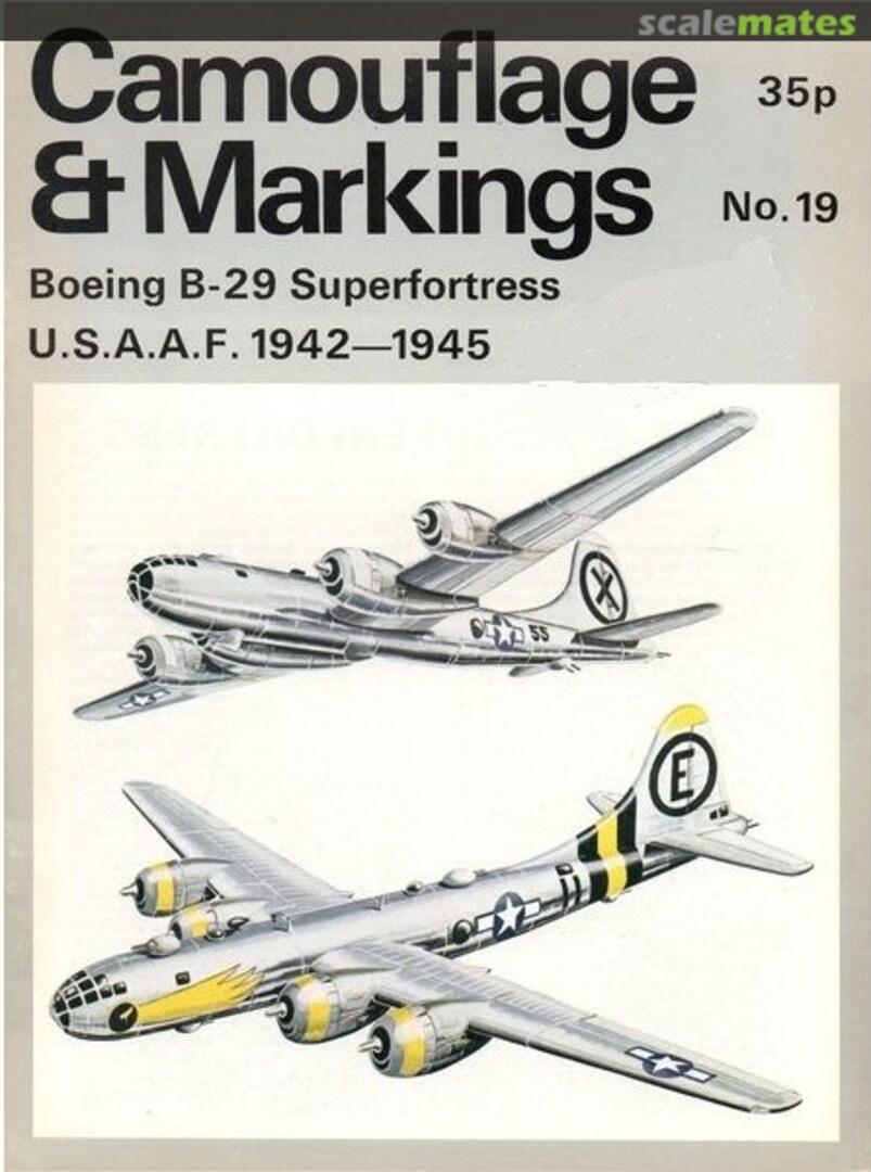 Cover Boeing B-29 Superfortress 19 Ducimus Books Limited