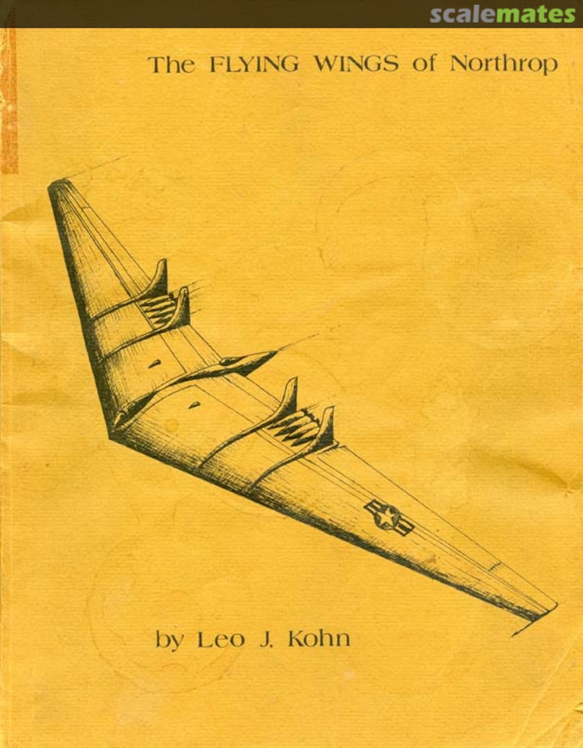 Cover The Flying Wings of Northrop Aviation Publications (old) Cover The Flying Wings of Northrop Aviation Publications (old)