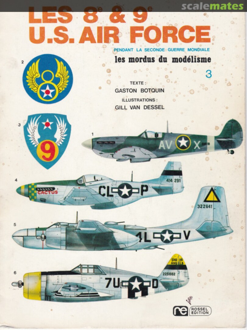 Cover Les 8e &amp; 9e U.S. AIR FORCE 3 Rossel Édition