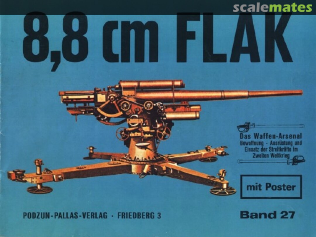 Cover 8,8cm FlaK Band 27 Podzun-Pallas-Verlag Cover 8,8cm FlaK Band 27 Podzun-Pallas-Verlag