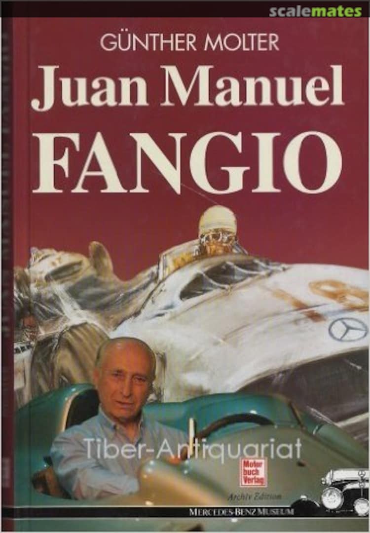 Cover Juan Manuel Fangio  Motorbuch Verlag
