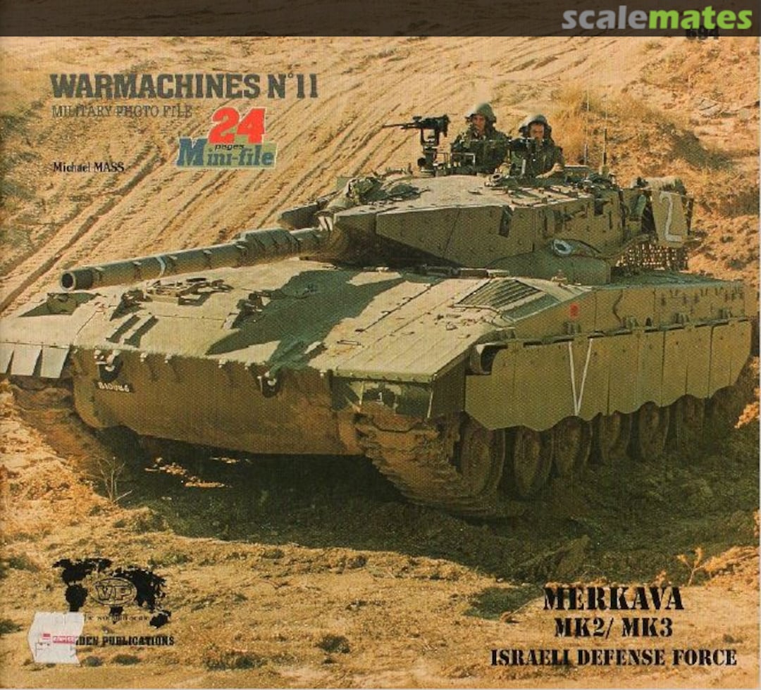Cover Merkava Mk2 / Mk3 Israeli Defence Force 11 | 694 Verlinden Publications Cover Merkava Mk2 / Mk3 Israeli Defence Force 11 | 694 Verlinden Publications