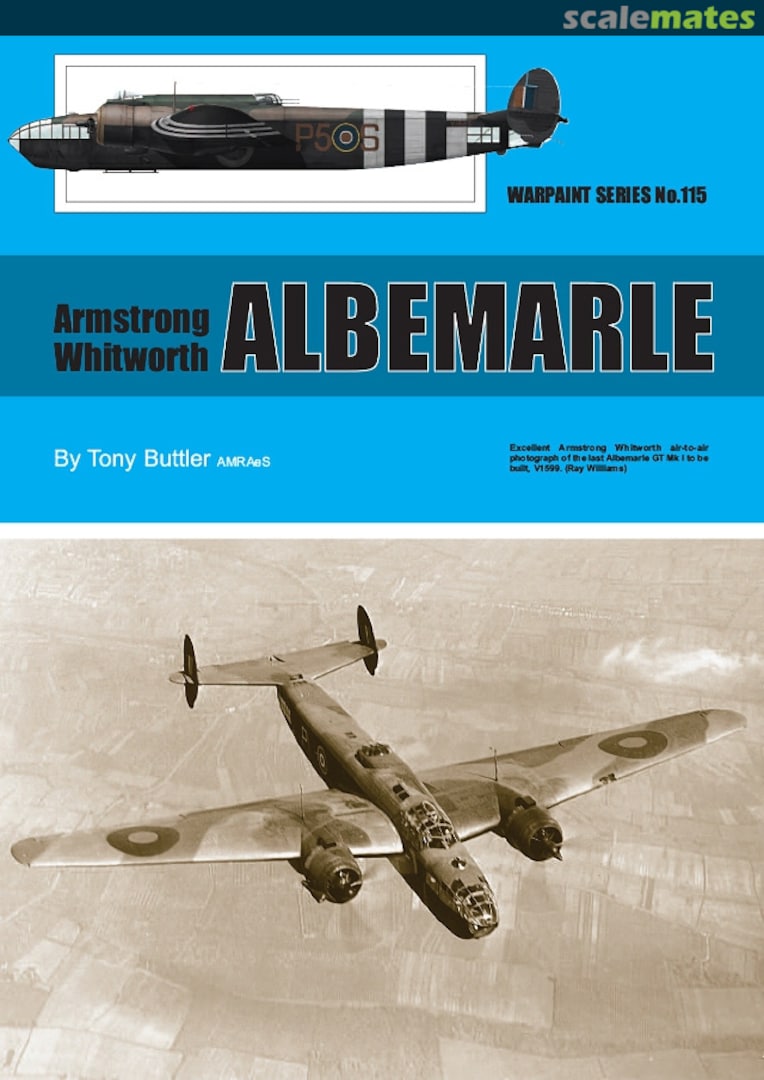 Cover Armstrong Whitworth Albemarle 115 Warpaint Books Limited