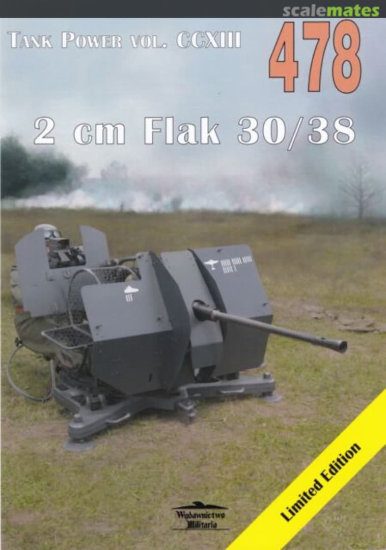 Cover 2 cm Flak 30/38 478 Wydawnictwo Militaria Cover 2 cm Flak 30/38 478 Wydawnictwo Militaria