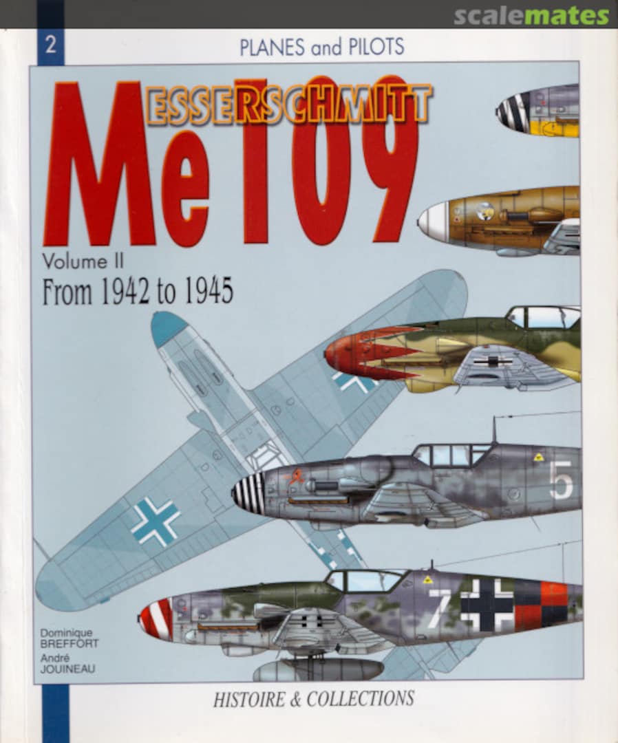 Cover Messerschmitt Me109 2 Histoire & Collections Cover Messerschmitt Me109 2 Histoire & Collections