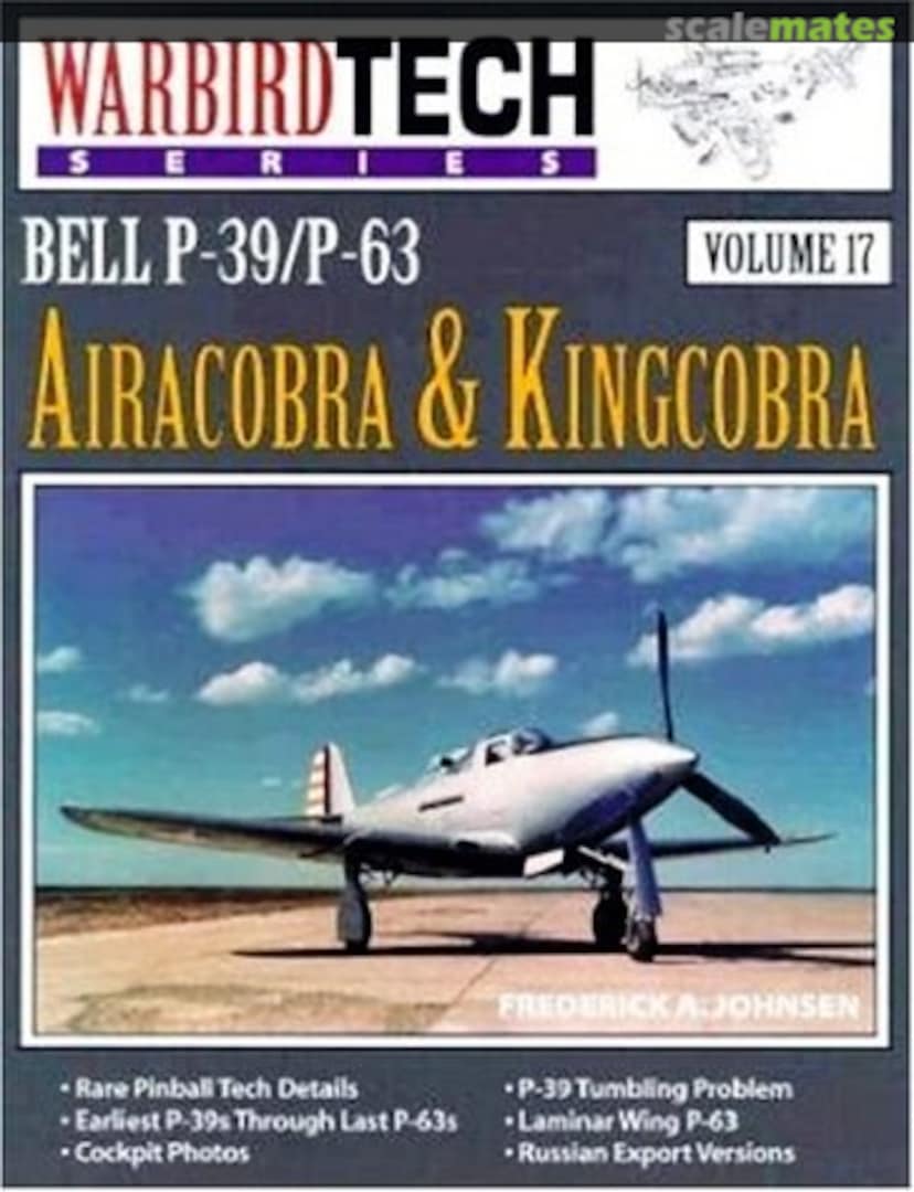 Cover Bell P-39/P-63 Airacobra &amp; Kingcobra 17 Specialty Press