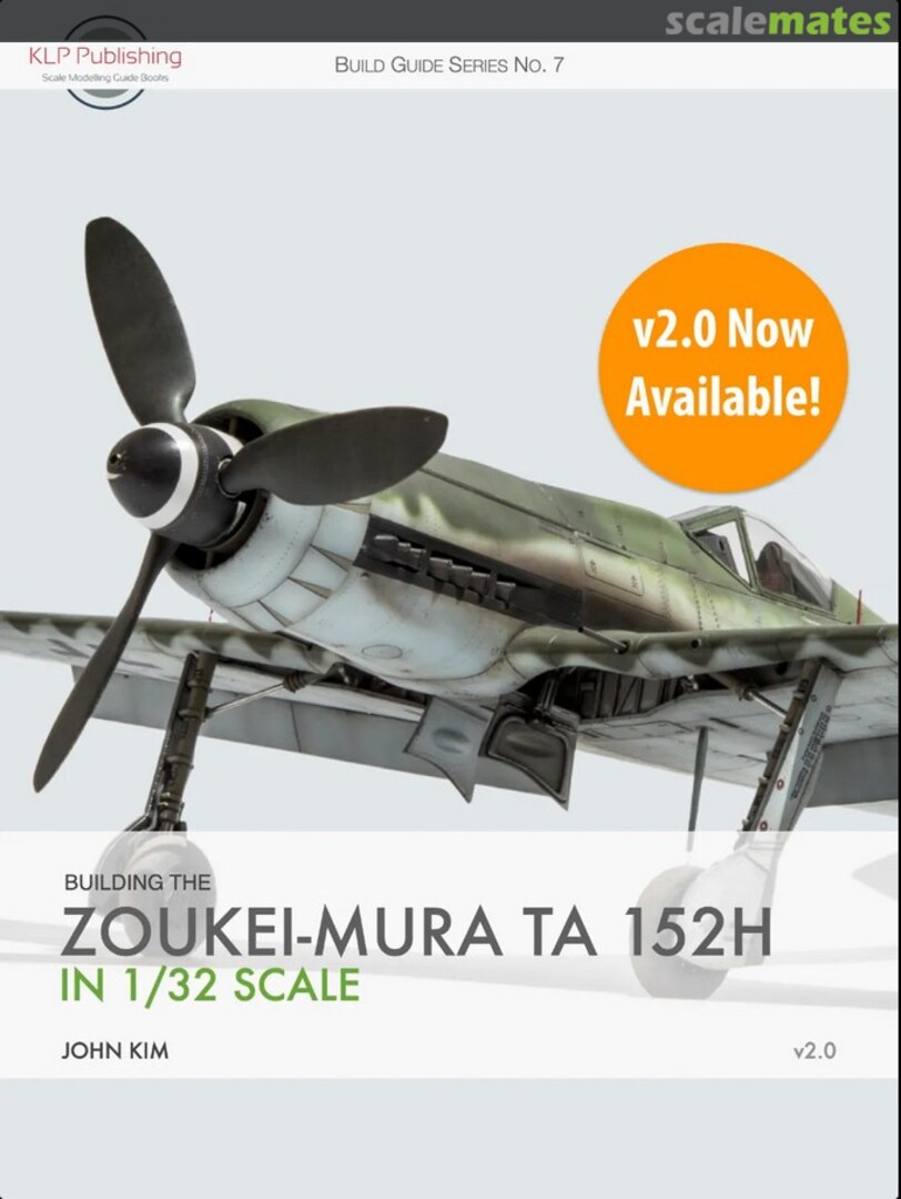 Cover Building the Zoukei-Mura Ta 152H in 1/32 Scale 07 KLP Publishing Cover Building the Zoukei-Mura Ta 152H in 1/32 Scale 07 KLP Publishing