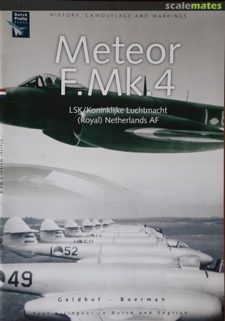 Cover Meteor F.Mk.4  Dutch Profile