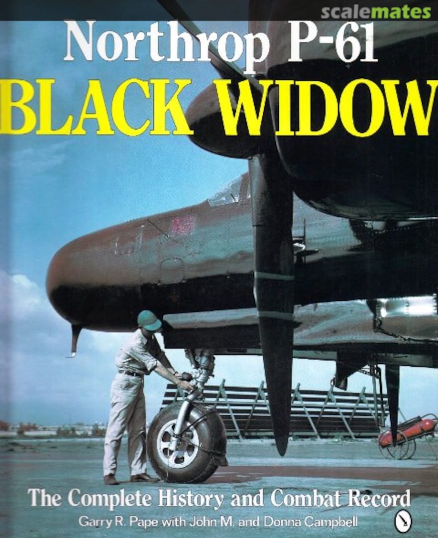 Cover Northrop P-61 Black Widow Schiffer Publishing Cover Northrop P-61 Black Widow Schiffer Publishing