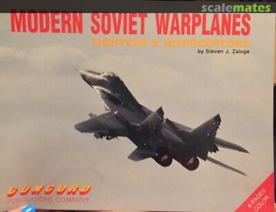 Cover Modern Soviet Warplanes 1014 Concord Publications Company