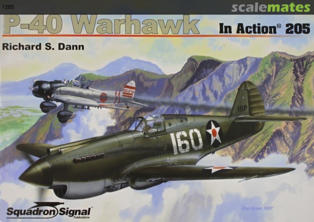 Cover P-40 Warhawk 1205 Squadron/Signal Publications