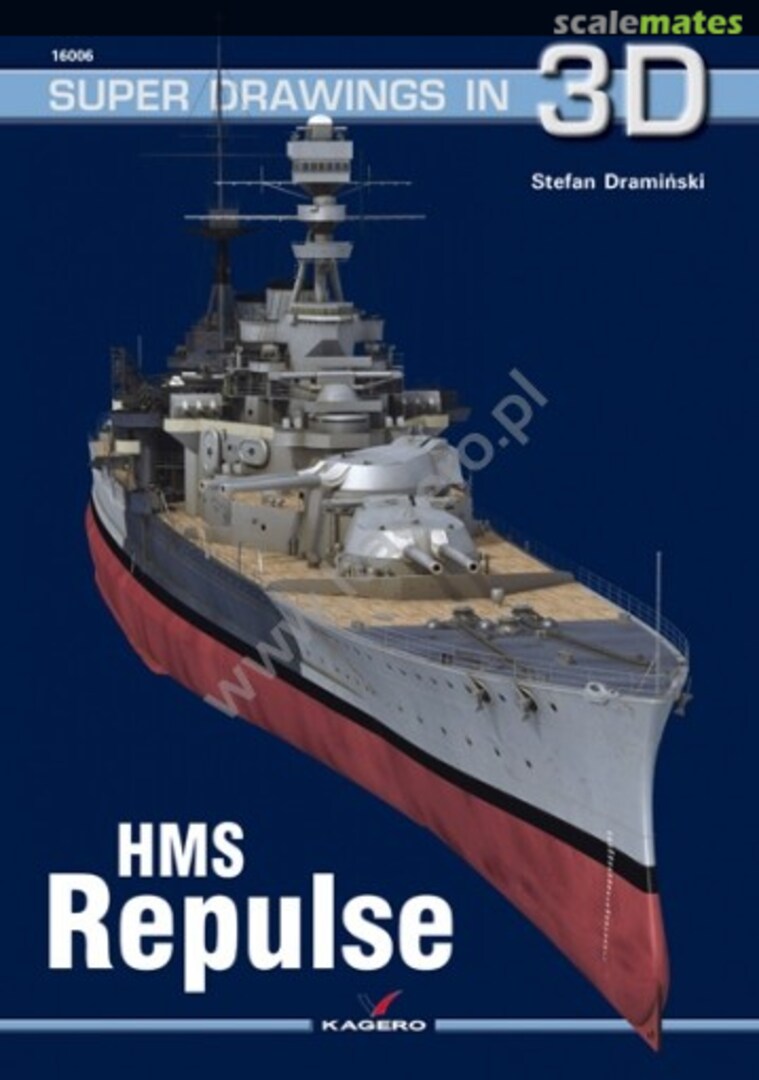 Cover HMS Repulse 16006 Kagero Cover HMS Repulse 16006 Kagero