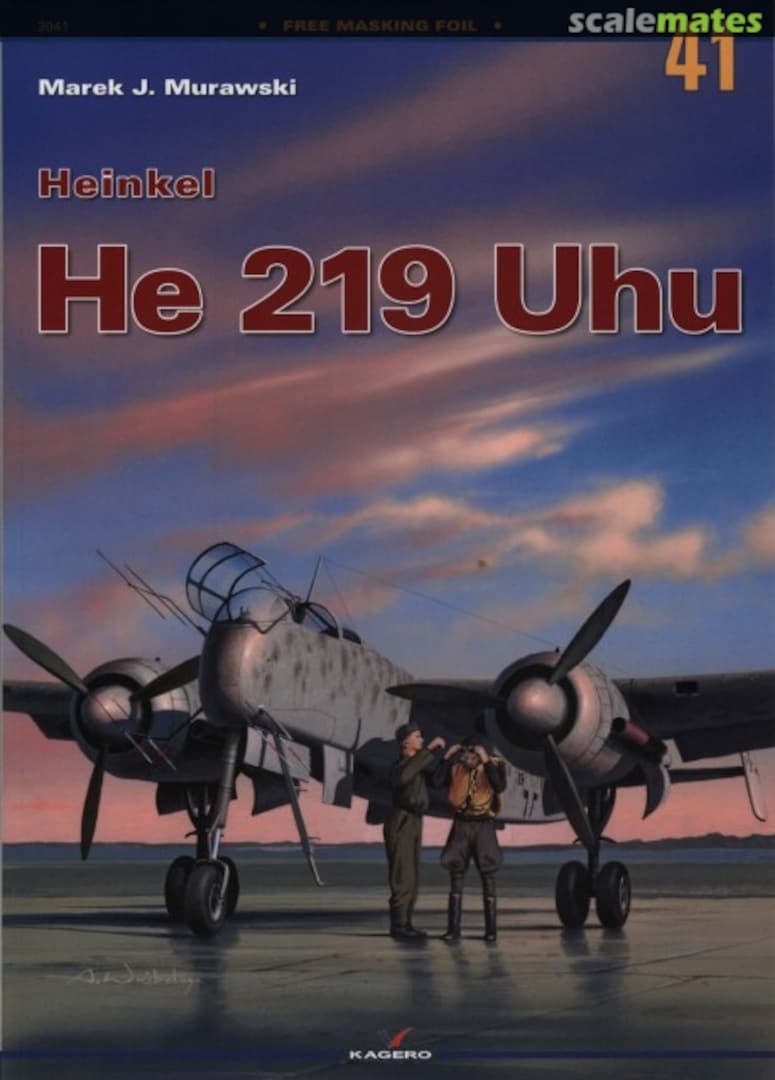 Cover Heinkel He 219 Uhu 41 Kagero Cover Heinkel He 219 Uhu 41 Kagero