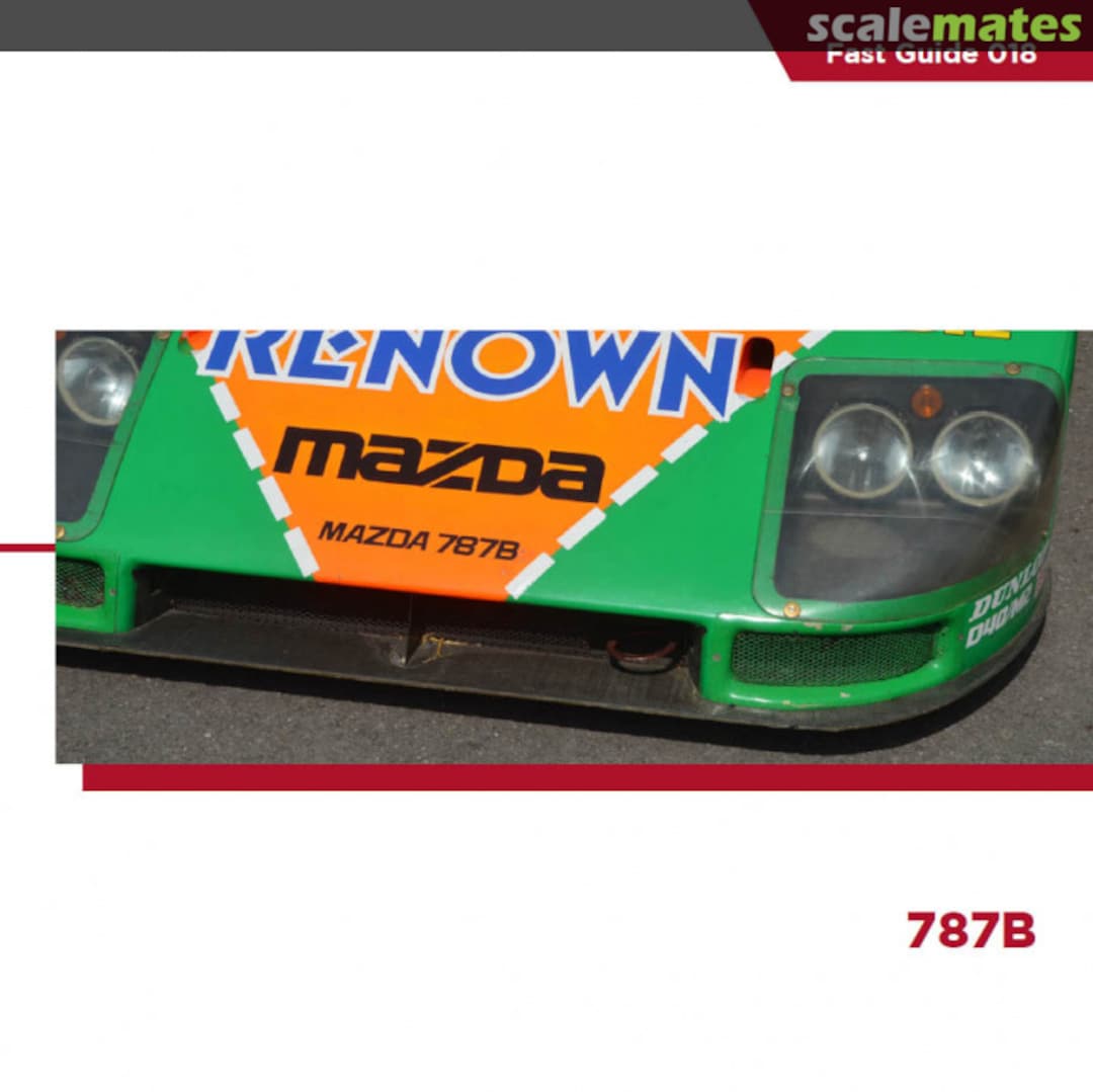 Cover Mazda 787B KOM-FG018 Komakai Cover Mazda 787B KOM-FG018 Komakai