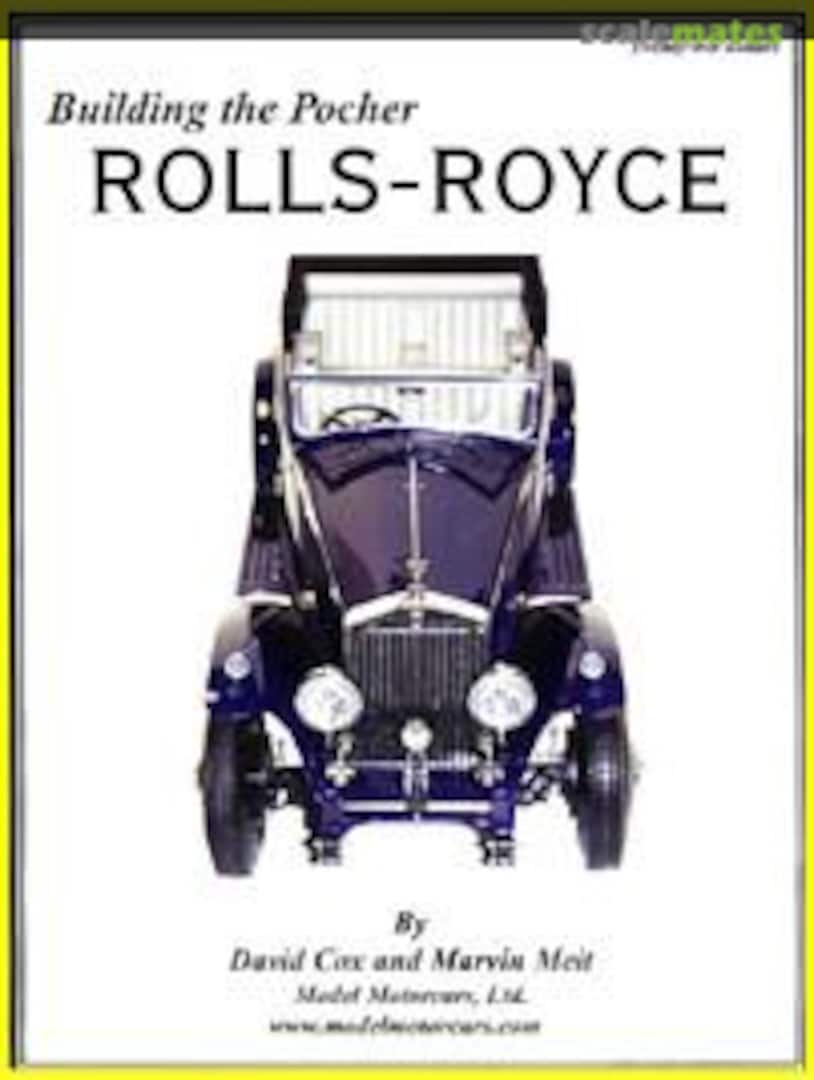 Cover Building the Pocher Rolls-Royce K003 Model Motorcars Cover Building the Pocher Rolls-Royce K003 Model Motorcars